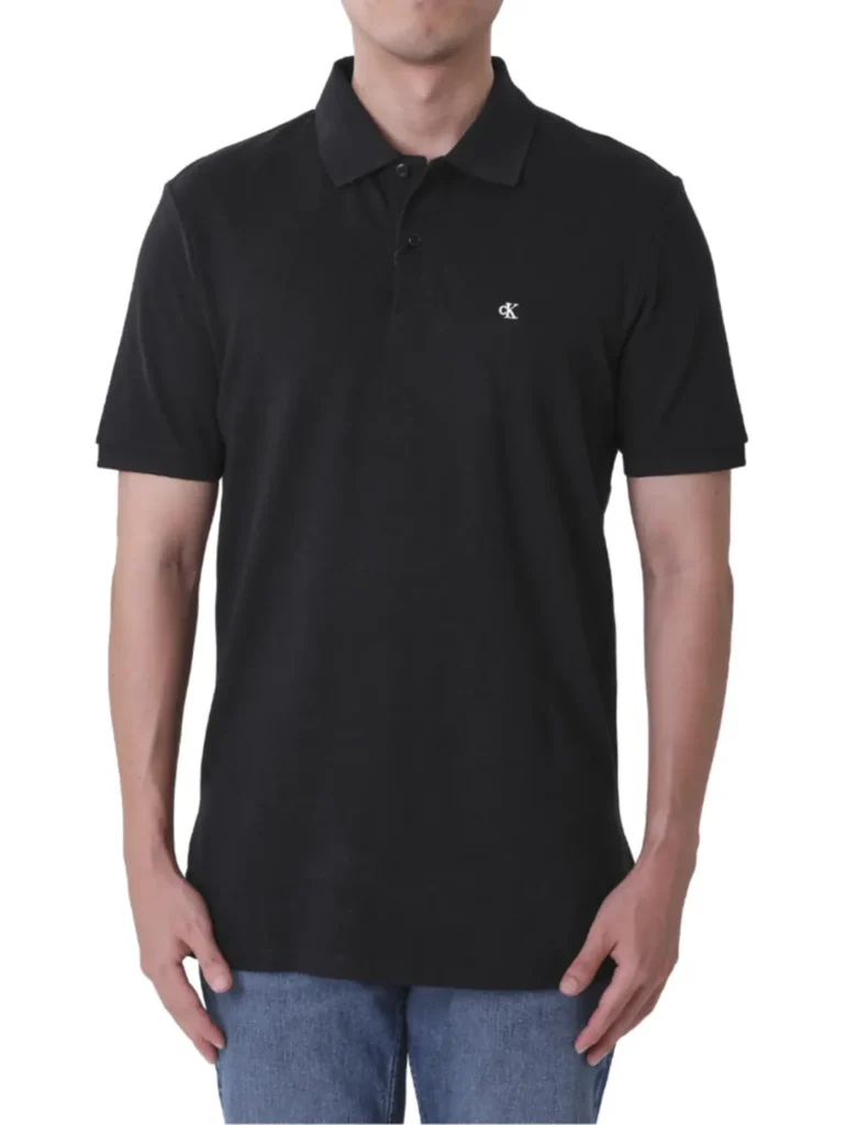 calvinklein menscottonpiqueclassicpoloshirtblack mkp1093009232 1