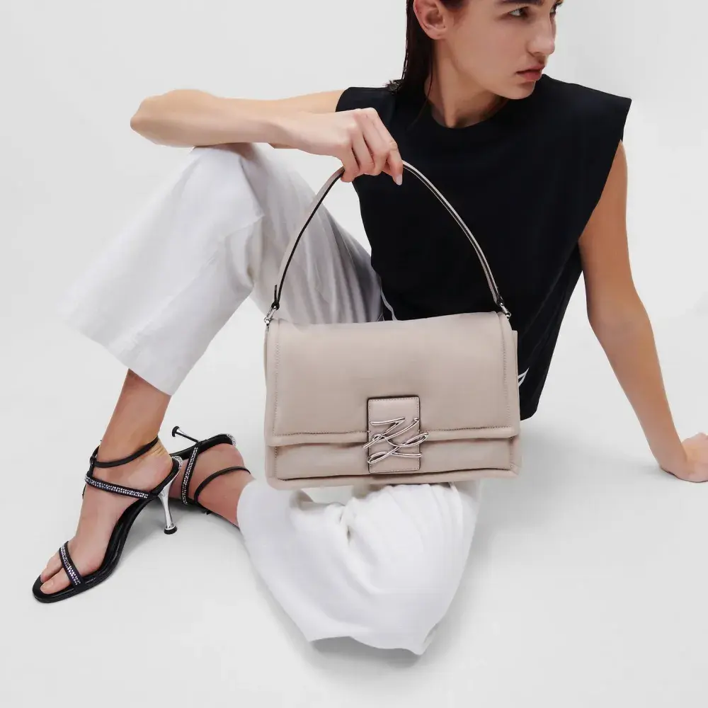 karllagerfeld kautographsoftlargeshoulderbaghazelwood mkp1514186 5