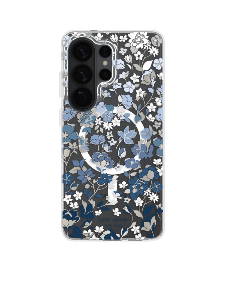 katespadenewyork protectivecasewithmagneticforsamsunggalaxys26ultraflowerbedblue mkp1093165506 1