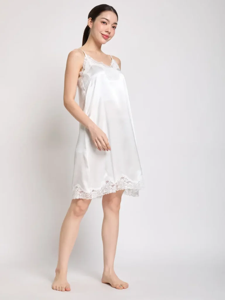 mariavictoria womenpyjamasdresscamisolelaceoffwhite cds24885003 2