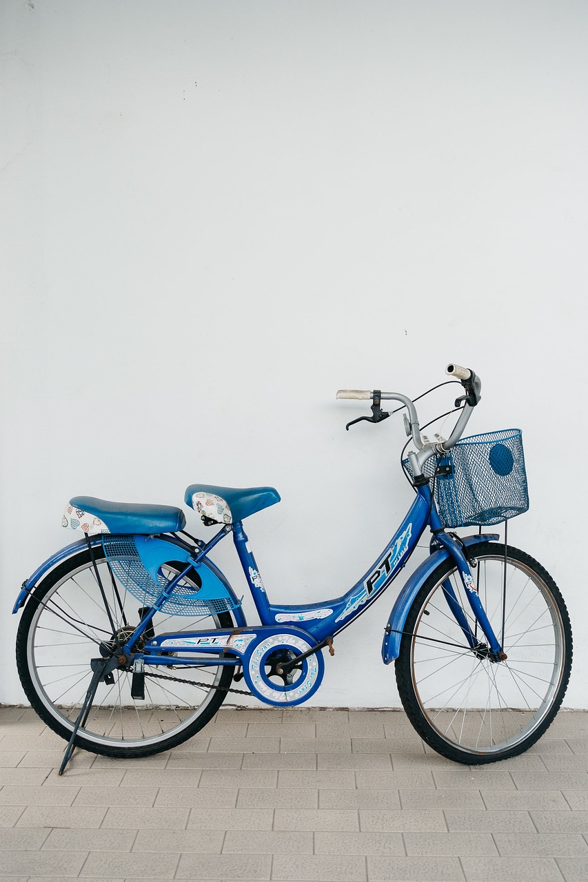 bicycle, bike, parked bicycle, parked bike, thailand, bangkok, asia
