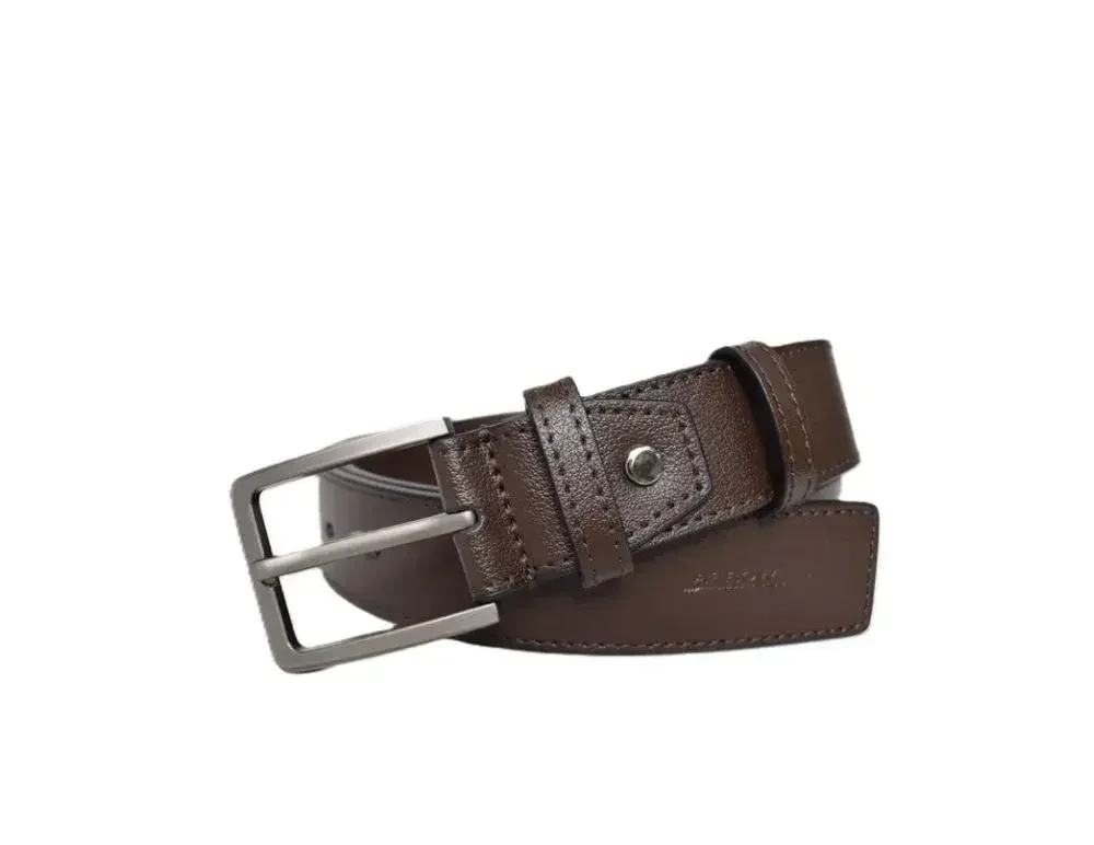 arrow menspinbucklebeltgenuineitaliancowhideleatherdarkbrowncolormodelmycb142 mkp1093191950 1
