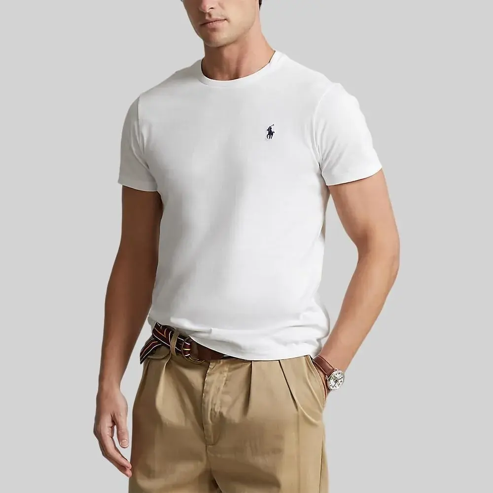 poloralphlauren poloralphlaurentee customslimfitjerseycrewneckt shirtmnpotsh1n820046100white mkp0269224 1