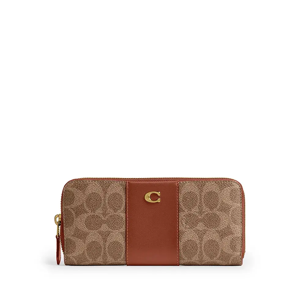 coach essentialslimaccordionzipwalletinsignaturecanvasmulti mkp1093135841 1