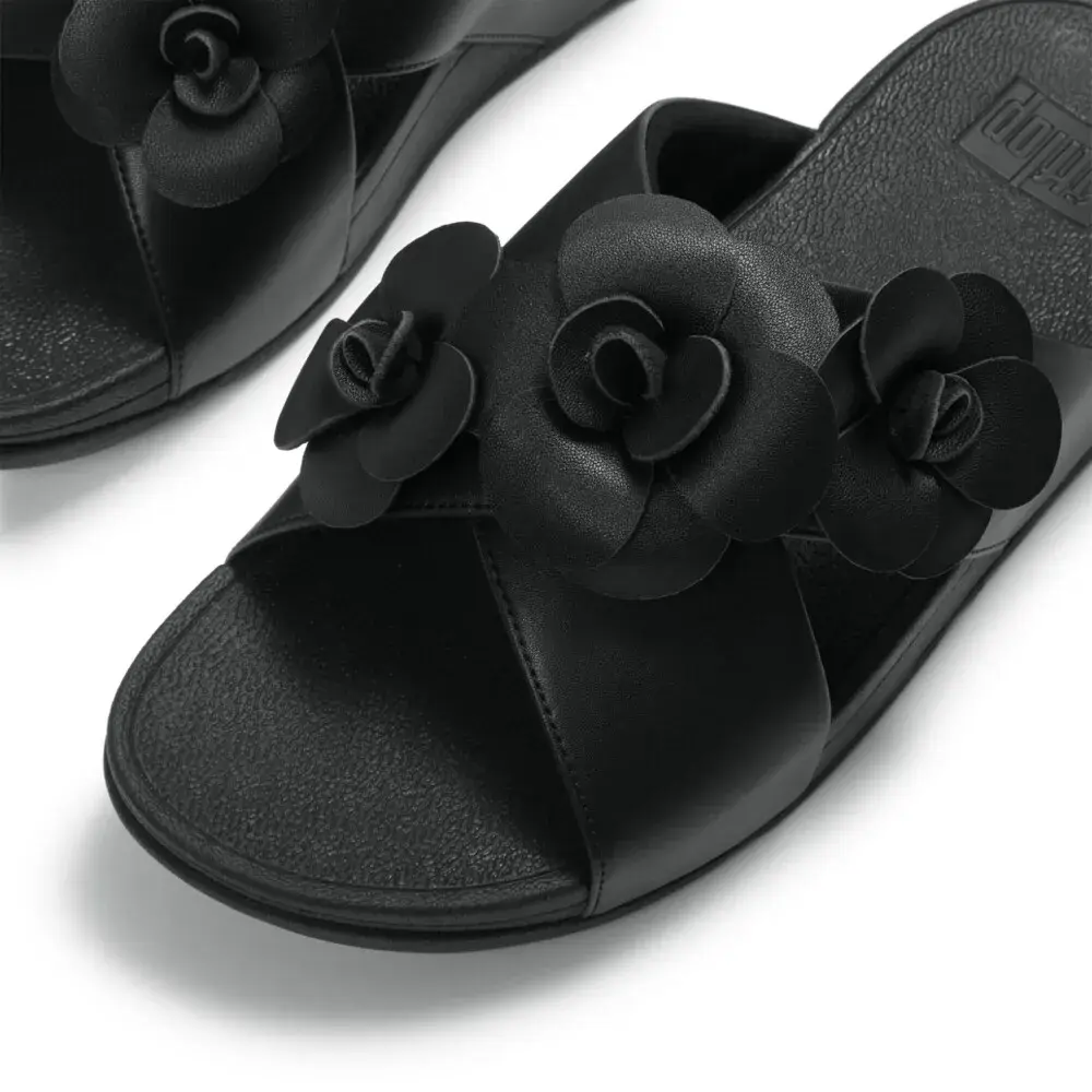 fitflop womensluluflowercrossslidesblack mkp1093053429 3