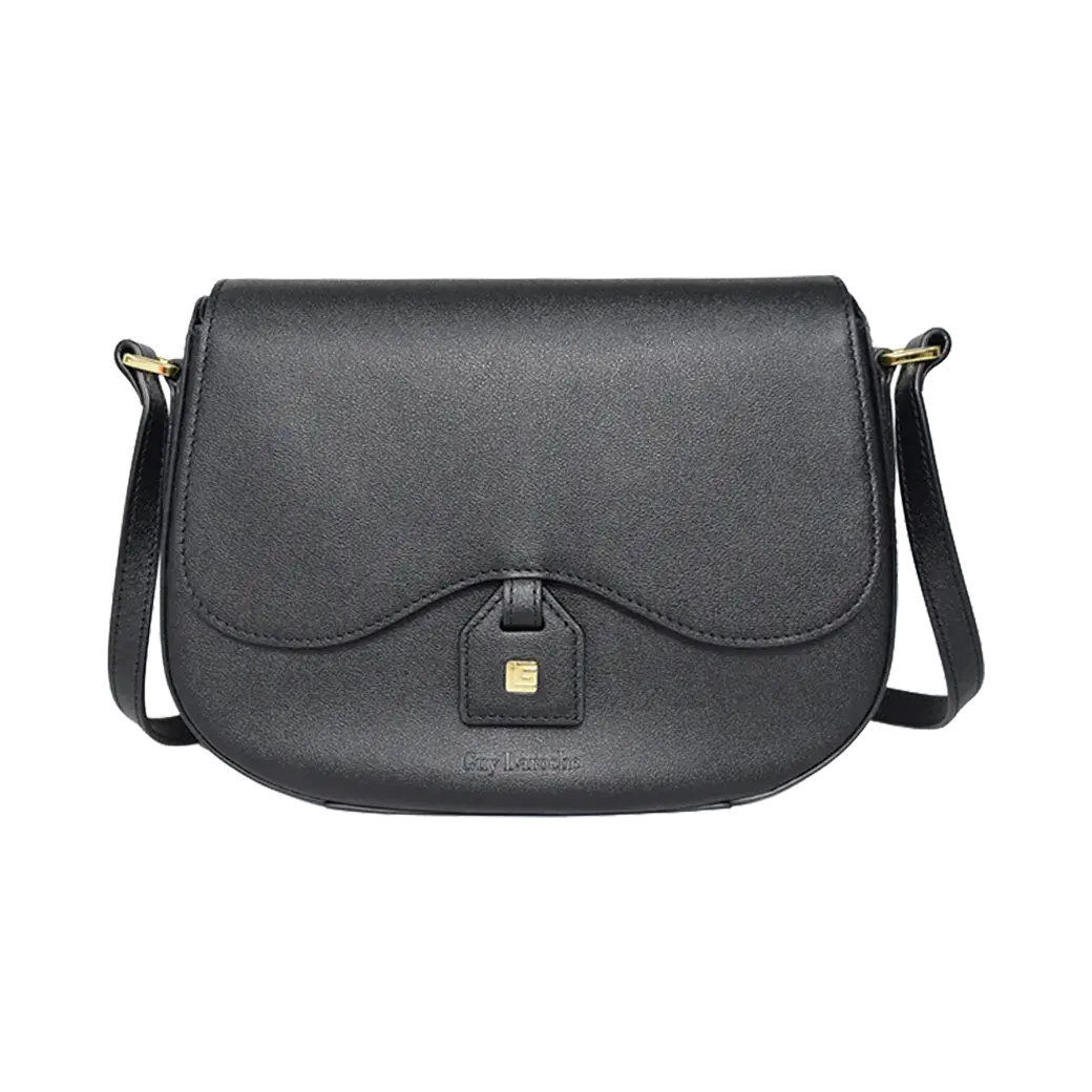 guylaroche shoulderbagembossedleatherwithsandblastedtextureblackmodelagh0961cs6blm mkp1093244906 1