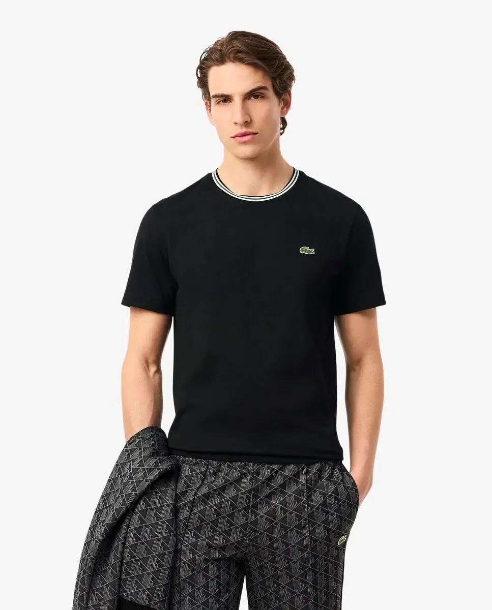 lacoste stripedpetitpiqutshirtblack mkp1093058669 1