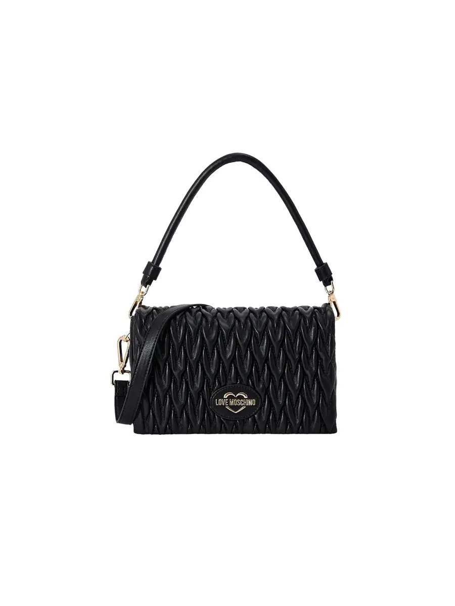 lovemoschino womenshoulderbagthedemureshoulderbagblack mkp1093181355 1