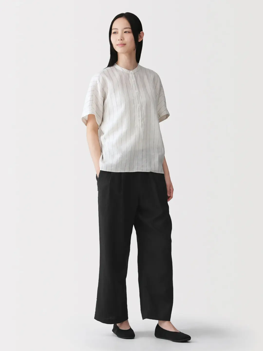 muji washlineneasywidefitpants mjt51888930 2