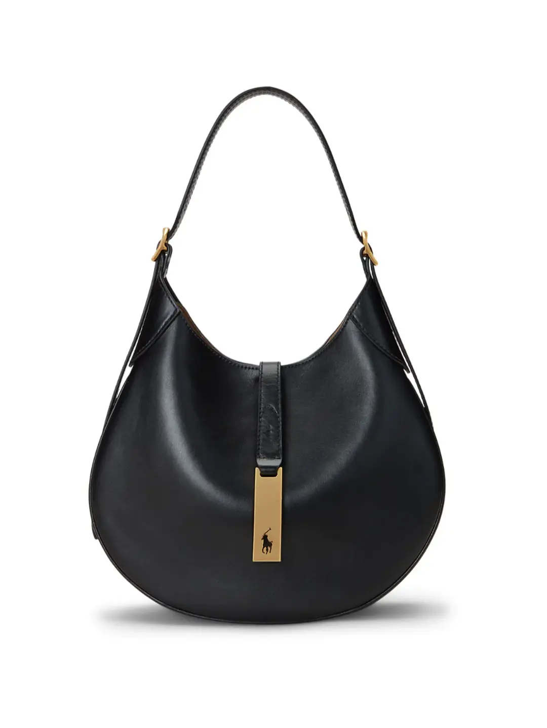 poloralphlauren womenshoulderbagpoloidleathersmallshoulderbagwapobag02v20129black mkp1850720 1