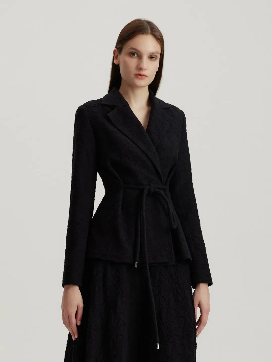 asava aw24alaiatailoredwomenblazerblack mkp1840098 2