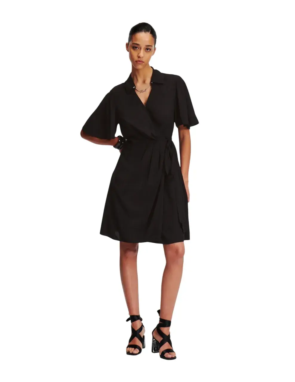 karllagerfeld rtw2wrapwomendressblack mkp1941669 1