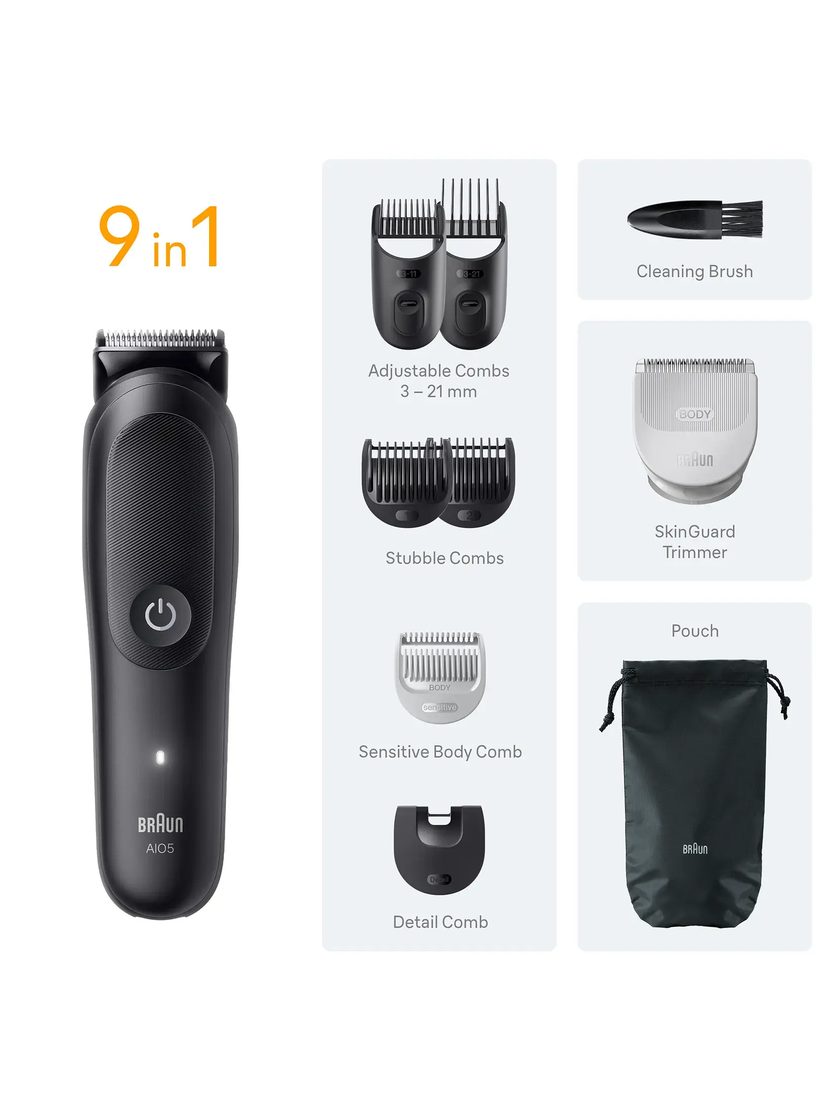 braun electricgroomingkitallinoneaio5540black cds25661378 3